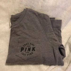 VS PINK crew sweatshirt- size M